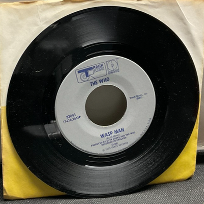 B83 The Who: The Relay/ Wasp Man, 1972 Track Record 33041 -Pop