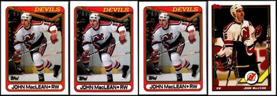 Topps John MacLean (4) Card Lot -