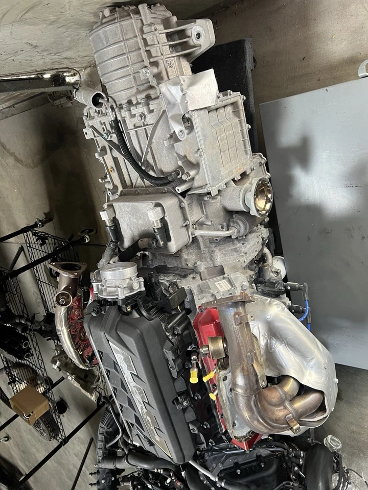 2020-2022 CHEVROLET CORVETTE RWD 6.2L ENGINE MOTOR + TREMEC 8-SPEED TRANSMISSION - Image 2 of 4
