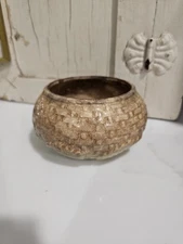 Vintage Heavily Stained & Crazed  Ironstone USA Farmhouse Bowl dish 