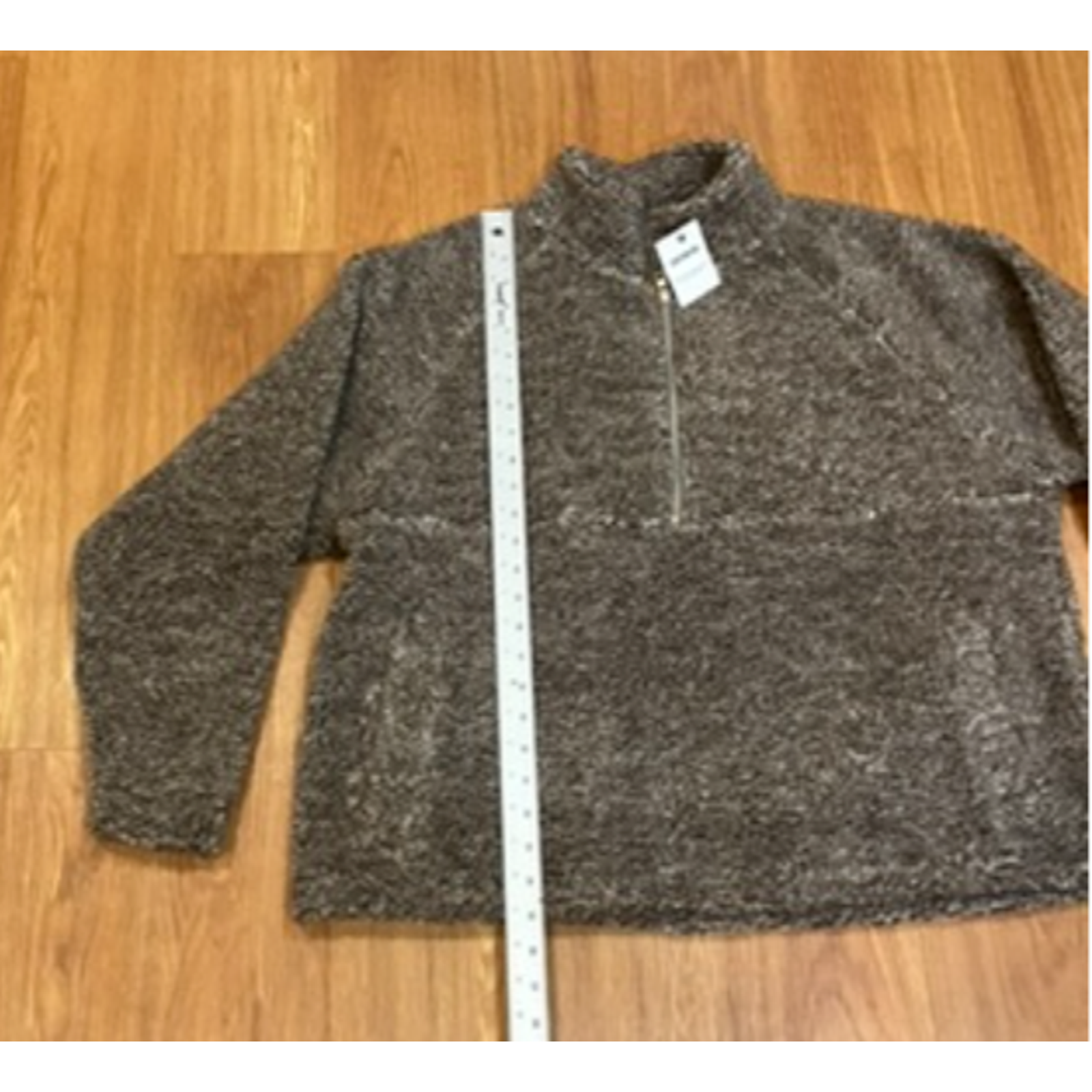 Course Putty Cotton On Men's Teddy 1/2 Zip Fleece Sweatshirt Putty Size M | eBay