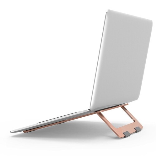 Height Adjustable Laptop Stand Ergonomic Stable Laptop Riser Heat Dissipation - Afbeelding 3 van 12