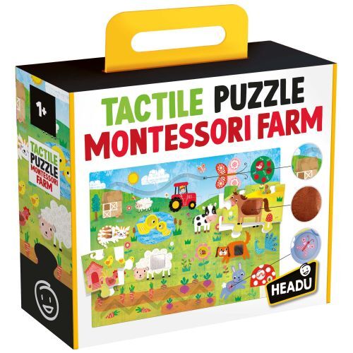 Headu HDUMU23592 Tactile Puzzle Montessori