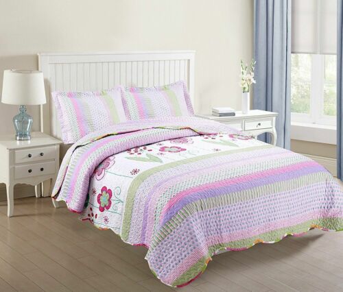 Kids Bedspread Quilts Set Throw Blanket for Teens Boys Girls Bedding, A14 Full - Afbeelding 1 van 1