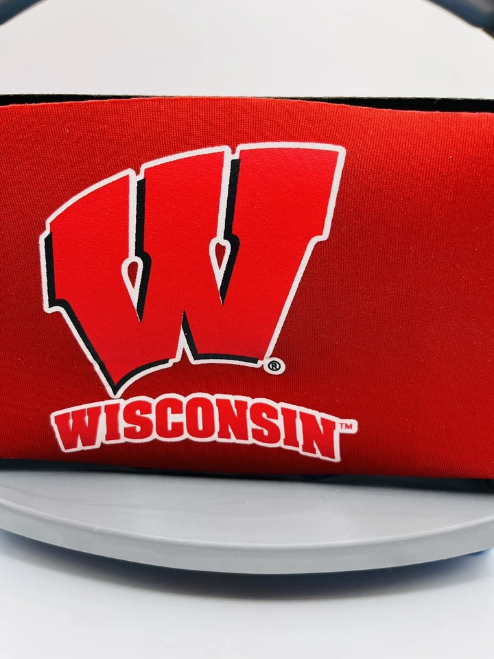NCAA UW Cool Six University Of Wisconsin Badgers 6 Pack Beer Drink Cooler - Image 2 of 4