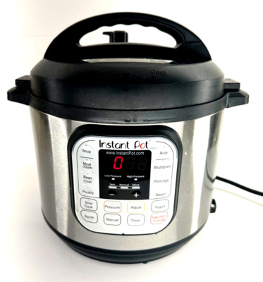 Instant Pot Duo 6 Quart 7-in-1 Programmable Stainless Steel Pressure Cooker