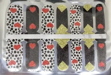 Color Nail Polish Strips 14ct.    NL70       READ DESCRIPTION BELOW