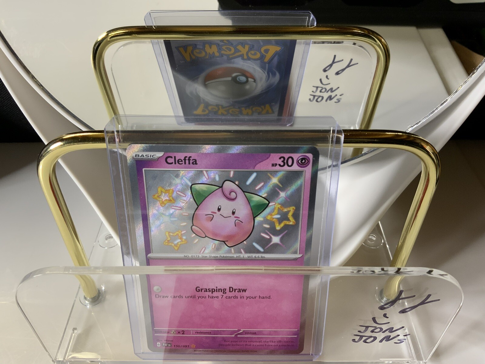 Pokémon Paldean Fates - Cleffa Holo PAF 150/091 - Mint