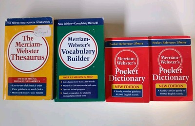 MERRIAM-WEBSTER'S, English-English Wörterbücher