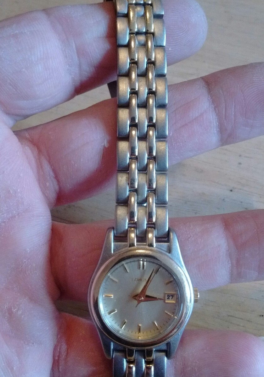 Vintage Lorus II ladies watch, running with new battery NR I Vintage Lorus II ladies watch, running with new battery NR I
