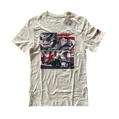 Nike OC PK4 Dri-FIT T-Shirt Top Tee Herren Men Regular Fit Off-White | S