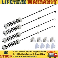 4 Pack W10780048 Washing Machine Suspension Rods Kit for Whirlpool Amana Maytag