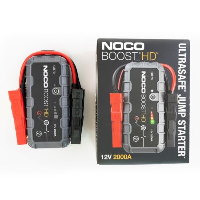 NOCO Boost HD GB70 2000 AMP 12 Volt UltraSafe Tragbarer Sprungstarter Auto Booster
