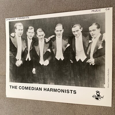 The Comedian Harmonists Press Photo 8x10 .