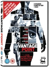 Vantage Point DVD (2008) Dennis Quaid, Travis (DIR) cert 12