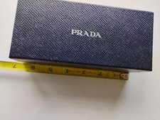 Prada Optical Case Eyeglass Black Hard Box Original and Authentic
