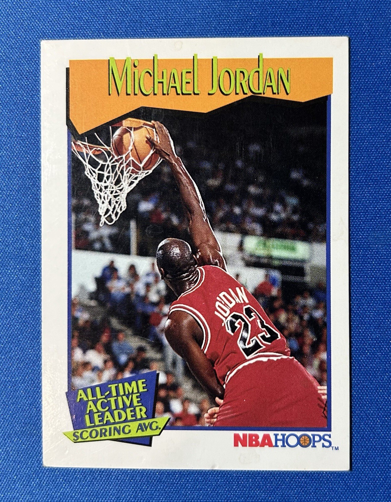 1991-92 NBA Hoops - #536 Michael Jordan