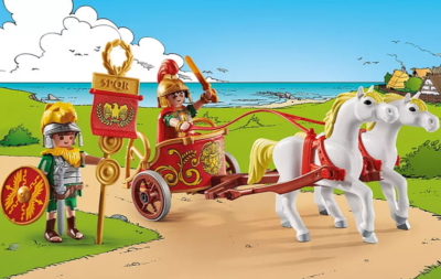 Playmobil 2 Asterix Sets 70934 Roman Soldiers and 71542 Roman Camp