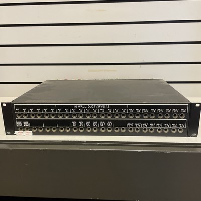 24x2 Audio Patch Bay Panel Rack Mount - COMMUNICATIONS CORPORATION ...