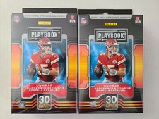 2021 PANINI PLAYBOOK NFL FOOTBALL FACTORY SEALED HANGER BOX - LOT OF 2