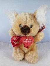 Vintage 1979 Korea Russ Luv-Pet 7" Koala with Original Tags 681