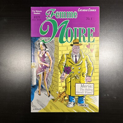 Femme Noire #1 (Cat-Head Comics) Steve Lafler FN 