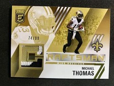 2021 Donruss Elite #CJ10 Michael Thomas Craftsman Jerseys Prime #/99
