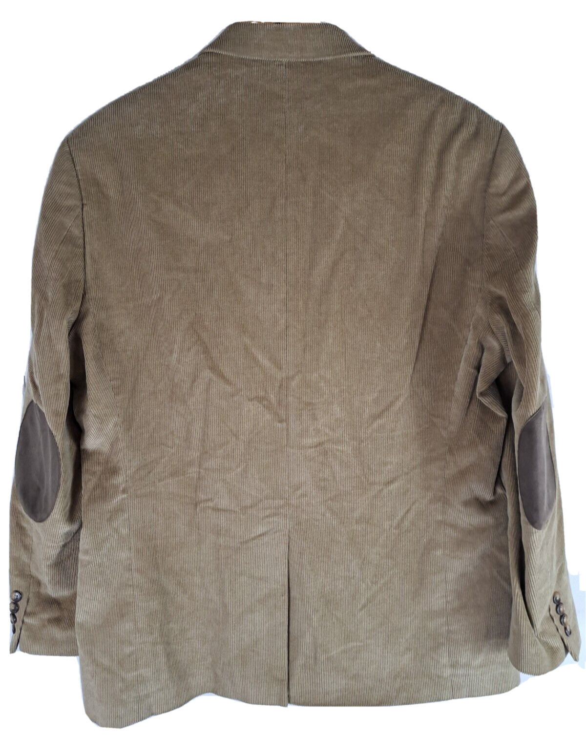 Men's Chaps Blazer Corduroy Sports Coat Brown Elb… - image 6