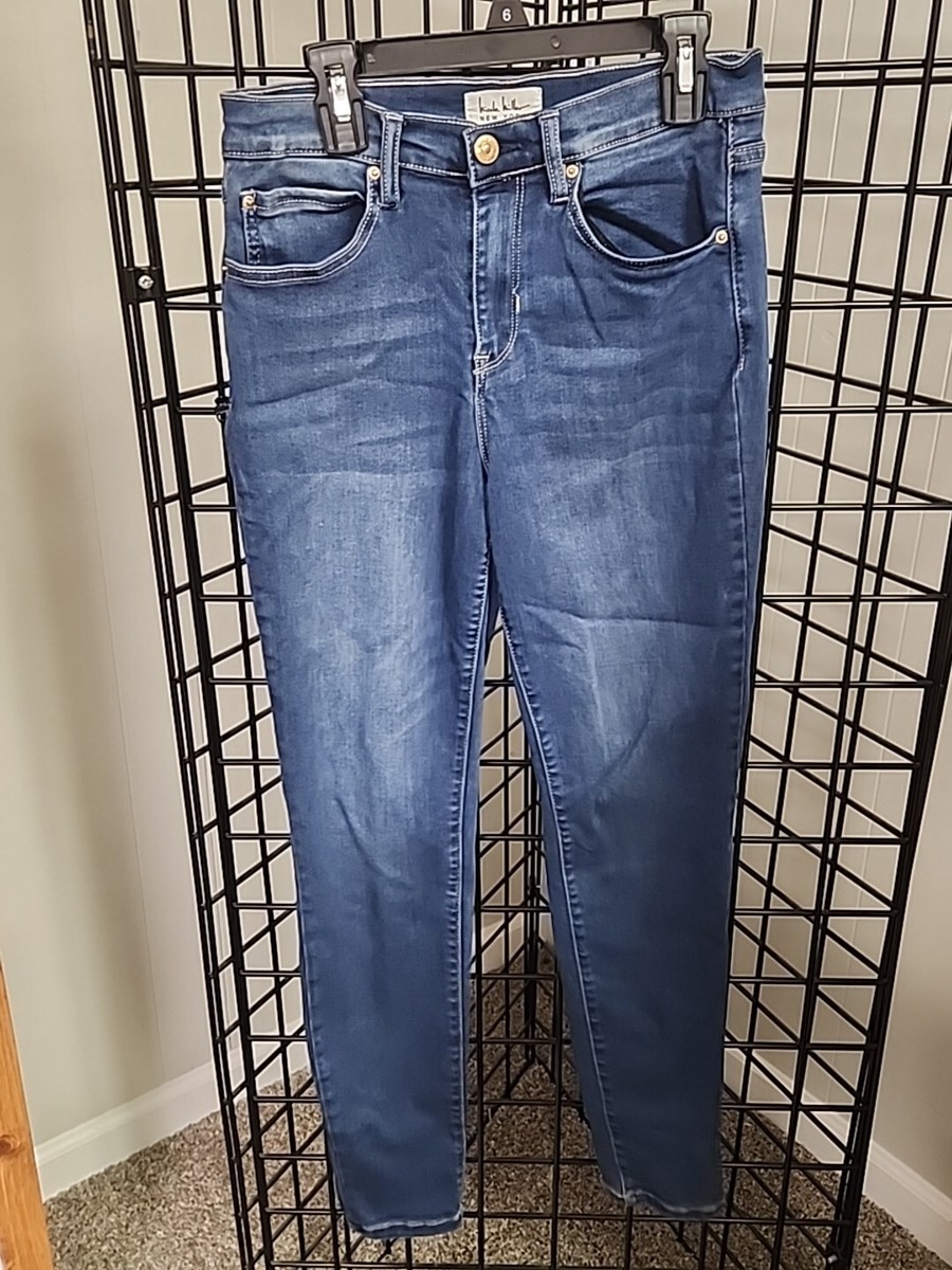 Nicole Miller New York Size Soho High Rise Skinny Jeans Super