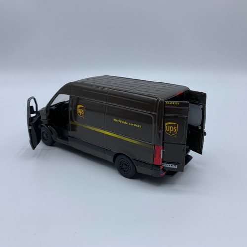 5" UPS Mercedes Benz Sprinter Diecast Modell Spielzeugauto Lieferwagen Kinsmart 1:48 - Bild 6 von 7