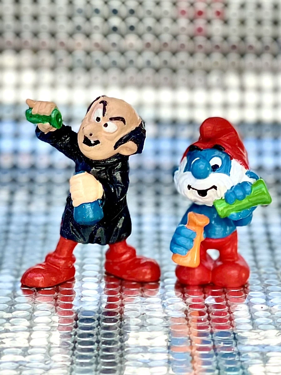 Lab Gargamel LABORATORY PAPA SMURF Figure Smurfs Bottles