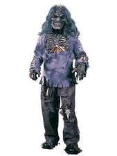 Boys Complete Zombie Undead Halloween Costume Small 4-6x
