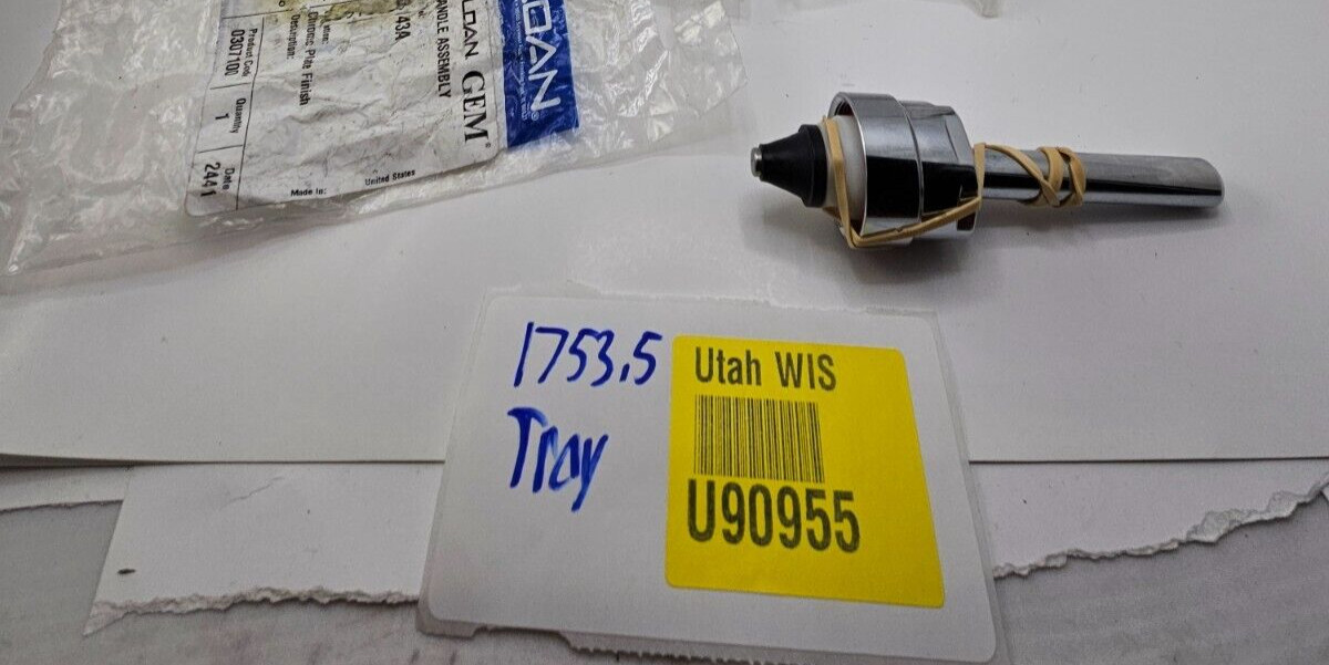 Sloan G143A Flushometer GEM Flush Valve Handle Assembly