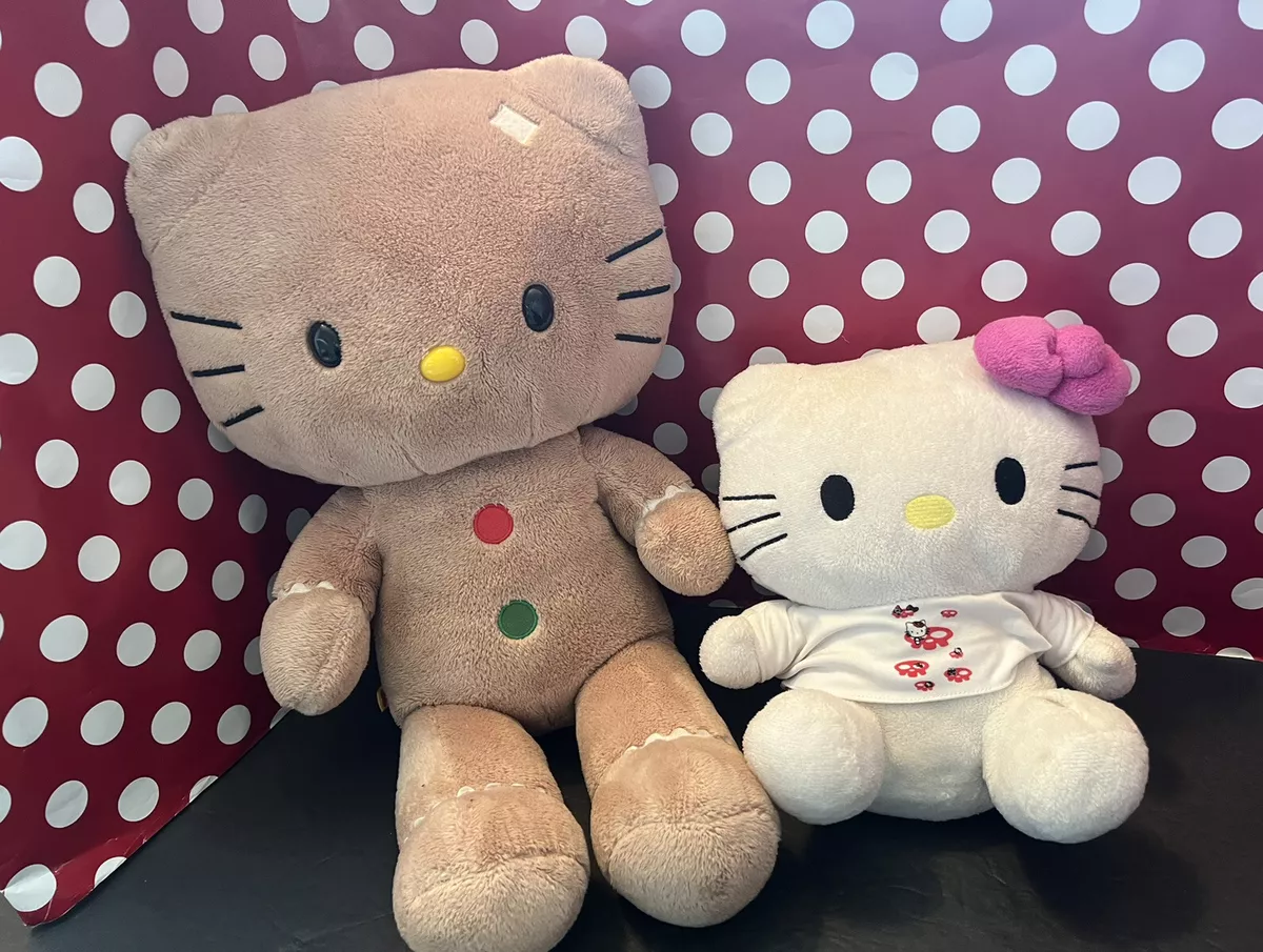 HELLO KITTY BUILD-A-BEAR Gingerbread Christmas Sanrio 18 Collectible Plush