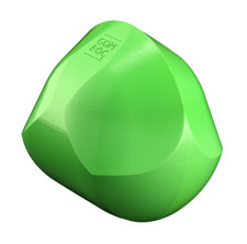 Green Gomboc Light, a mathematical innovation, self-righting shape, science toy