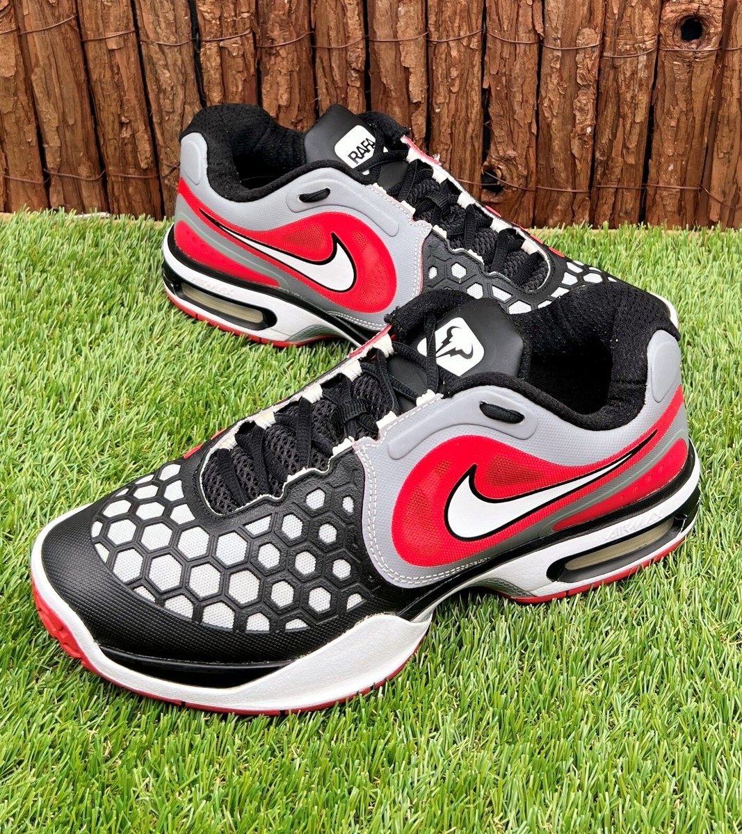 🔥RARE Rafael Nadal Nike AIR MAX COURTBALLISTEC 4.3 tennis US 8 UK