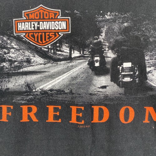 Harley Davidson Mens 2XL Black Short Sleeve Ft Myers Florida Freedom Motorcycle - Picture 6 of 13