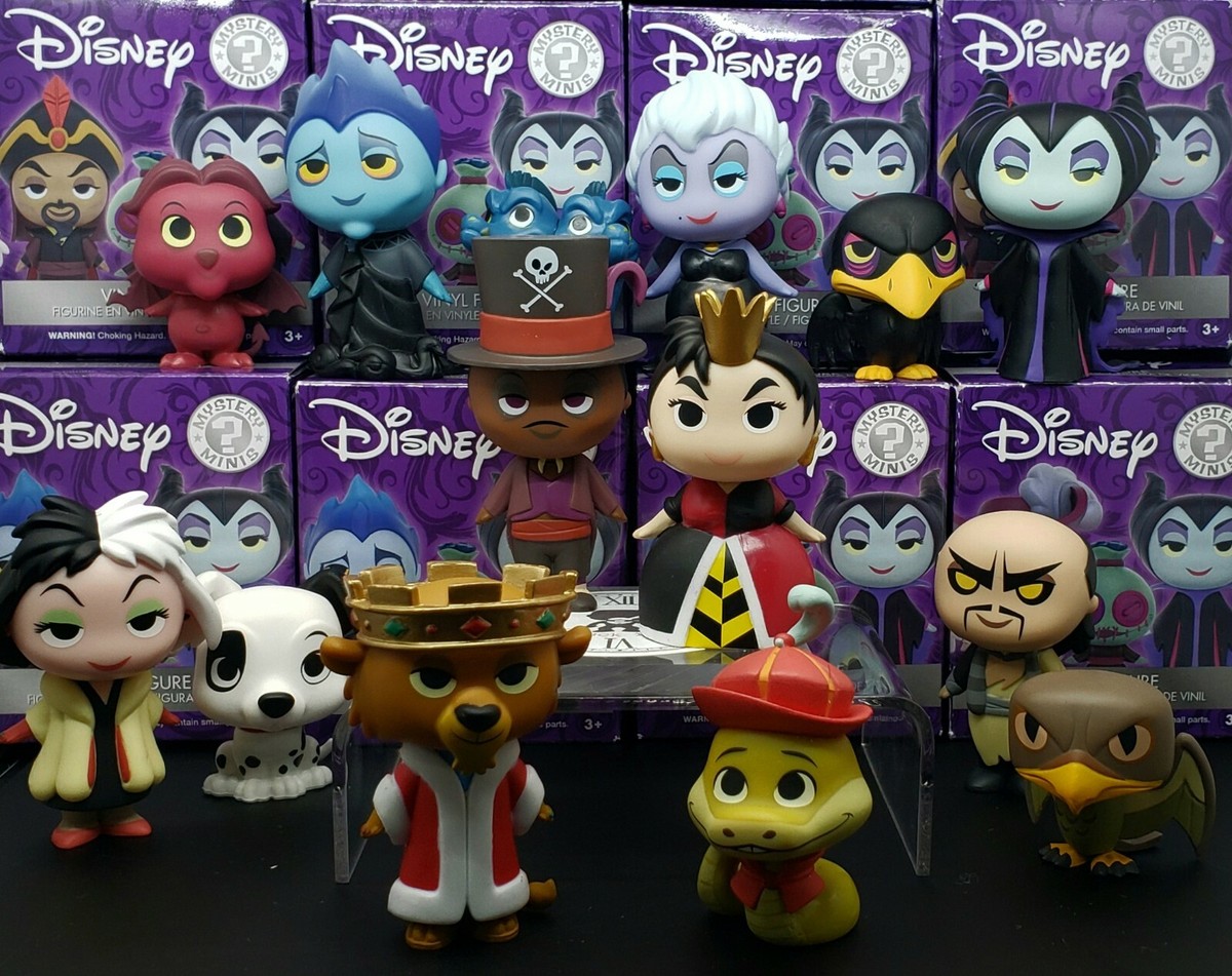 Funko Mystery Minis Disney Villains Companions Exclusives (3SHIPSFREE)