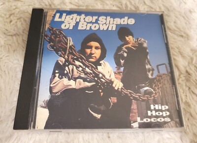 LIGHTER SHADE OF BROWN Hip Hop Locos CD 1994 GANGSTA RAP Original 