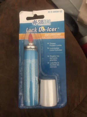 Lot of 19 Lock De-Icer Lubricant .62oz Thaws Frozen Locks Auto Home Ice  Snow | eBay