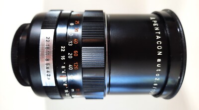 PENTACON Objektiv Auto 2.8/135 mit Objektivköcher / Lens Case