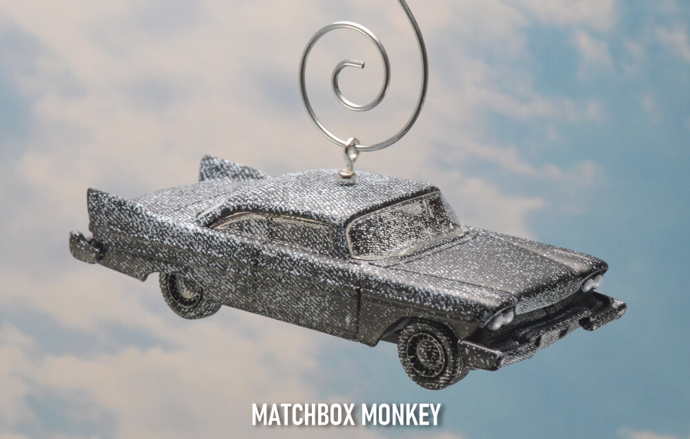Christine 1958 Plymouth Fury Christmas Ornament Chrome Adorno