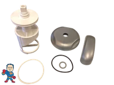 Diverter Valve 4" Kit 2007+ JACUZZI® Premium Spa Cap Handle Stem O-Rings Hot Tub