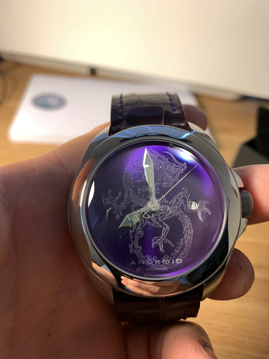 Mens hotsell purple watch