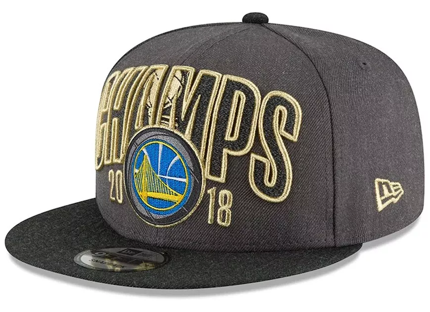 Golden State Warriors Mens New Era 9FIFTY 2018 NBA Finals Champ Snapback  Hat Cap