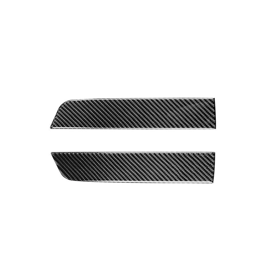 Para Lincoln Navigator 07-14 Vinilo Fibra de Carbono Coche Apoyabrazos Ambas Cubierta Borde Foto 2 de 4