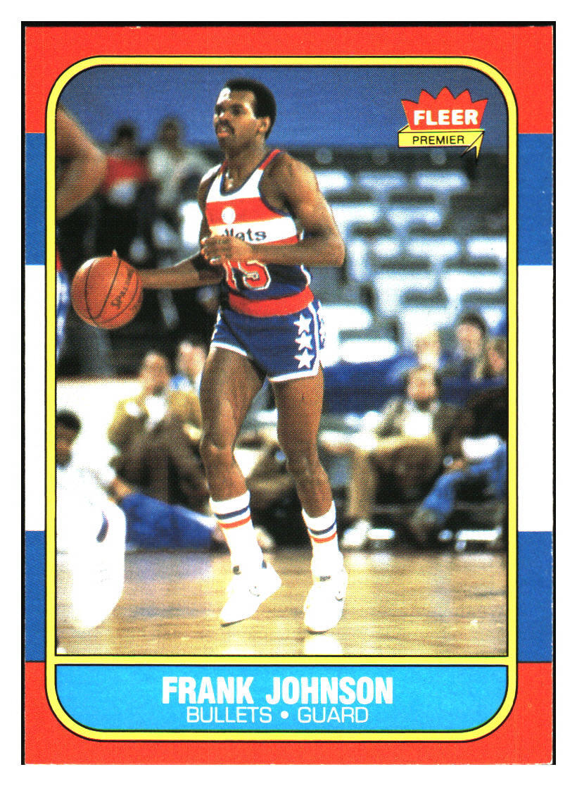 1986-87 Fleer #52 Frank Johnson
