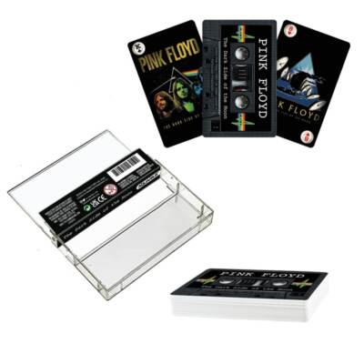 Pink Floyd Cassette ( Syd Barrett, Nick Mason, Roger Waters) Playing Cards