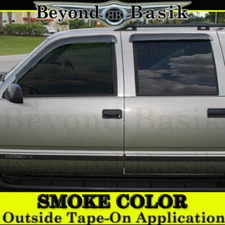 1995-1999 Chevy Tahoe Yukon 92-99 Suburban Smoke Door Vent Visors Rain Guards