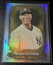 2024 Topps Allen & Ginter Hot Box Foil SP #175 Derek Jeter New York Yankees
